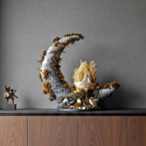 Birth Of The Moon - Handmade Lamp