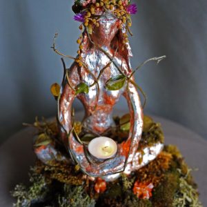handmade goddess candle holder Mother Of All