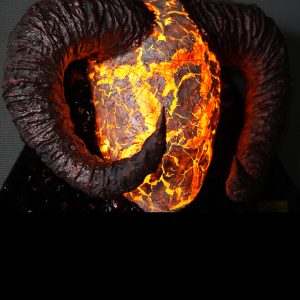 Statement Aries wall lamp handmade artistic lighting for interior decor
