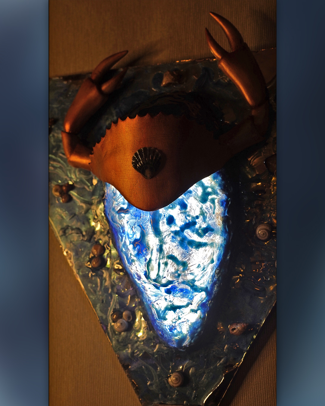 Epoxy resin artwork