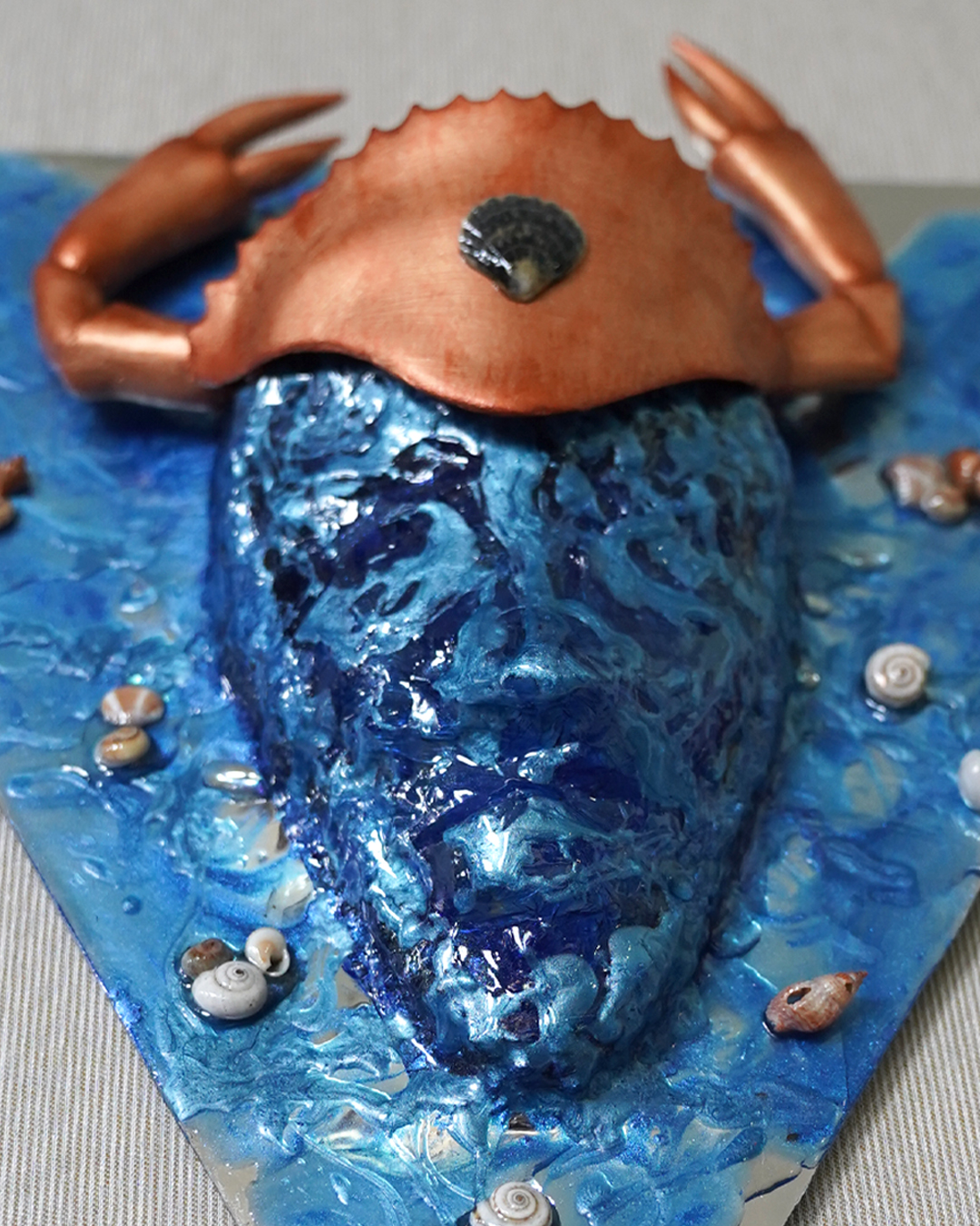 Crab wall art
