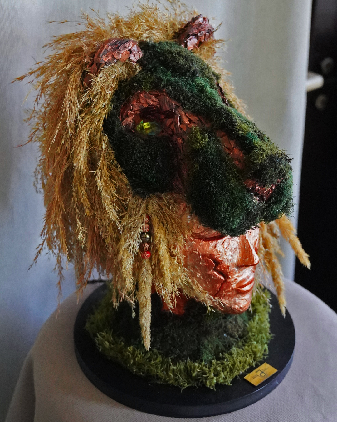 Handmade Leo Sculpture